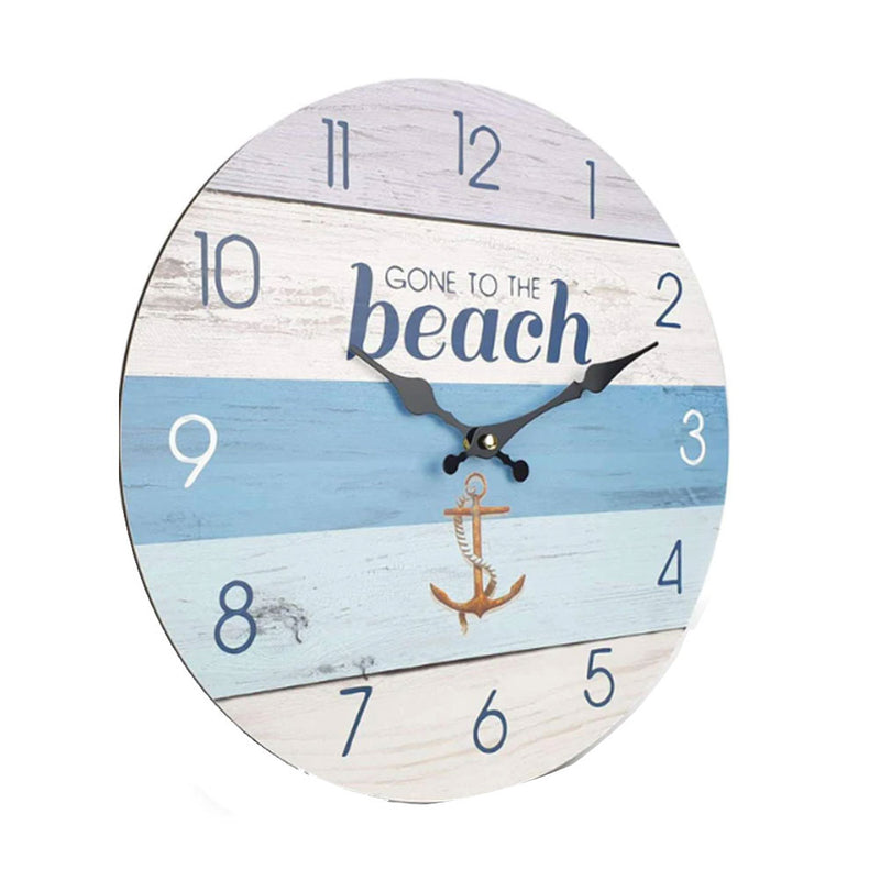 Horloge murale classique en MDF 12" (34x34x2,5 cm)