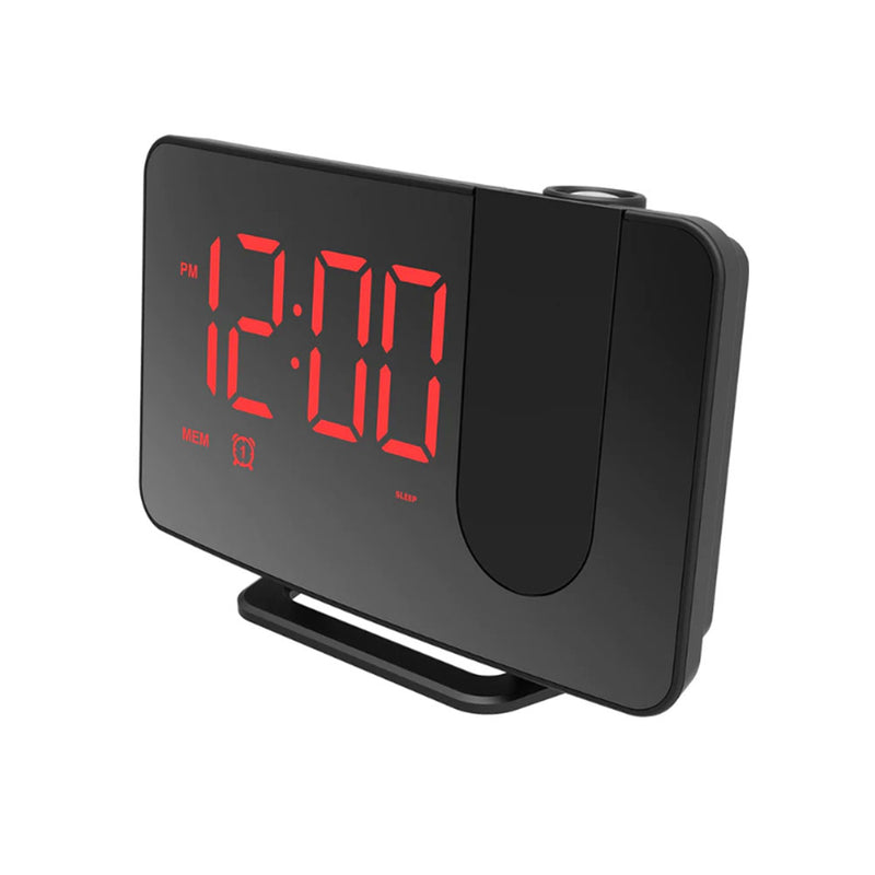 LED Digital Radio Clock met projector