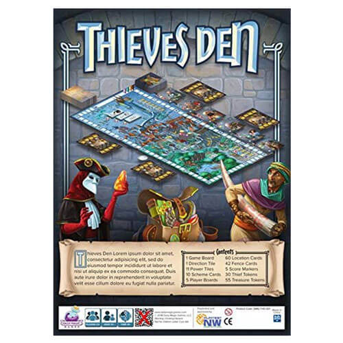 Thieves Den Board Game