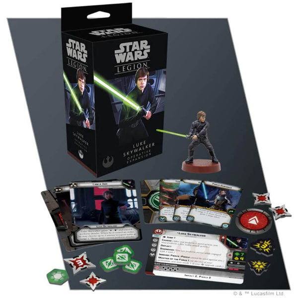 Star Wars Legion Luke Skywalker Operative Expansion Game