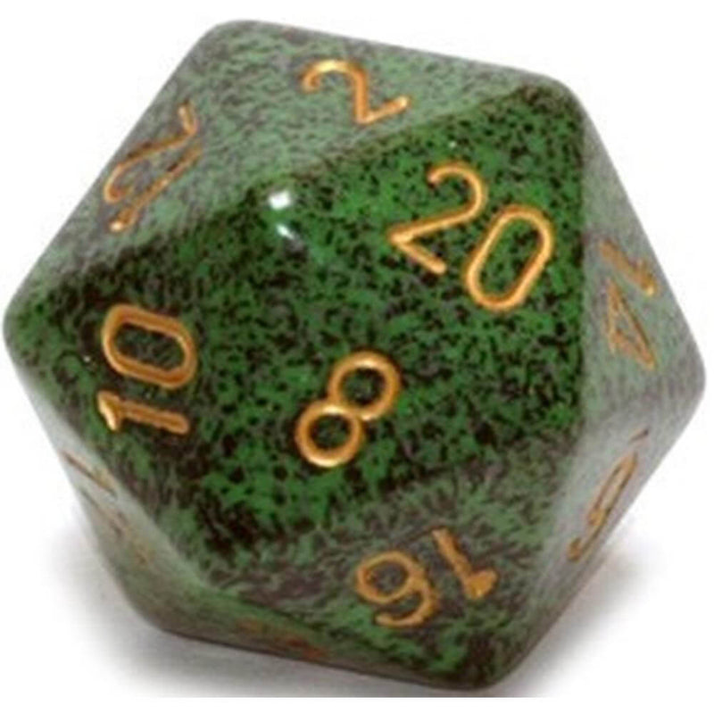 D20 Dice Speckled (34 mm)