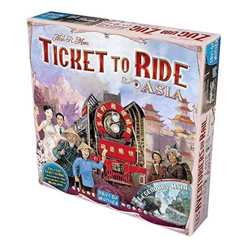 Ticket to Ride Map Asia Collection Board Game Volume 1