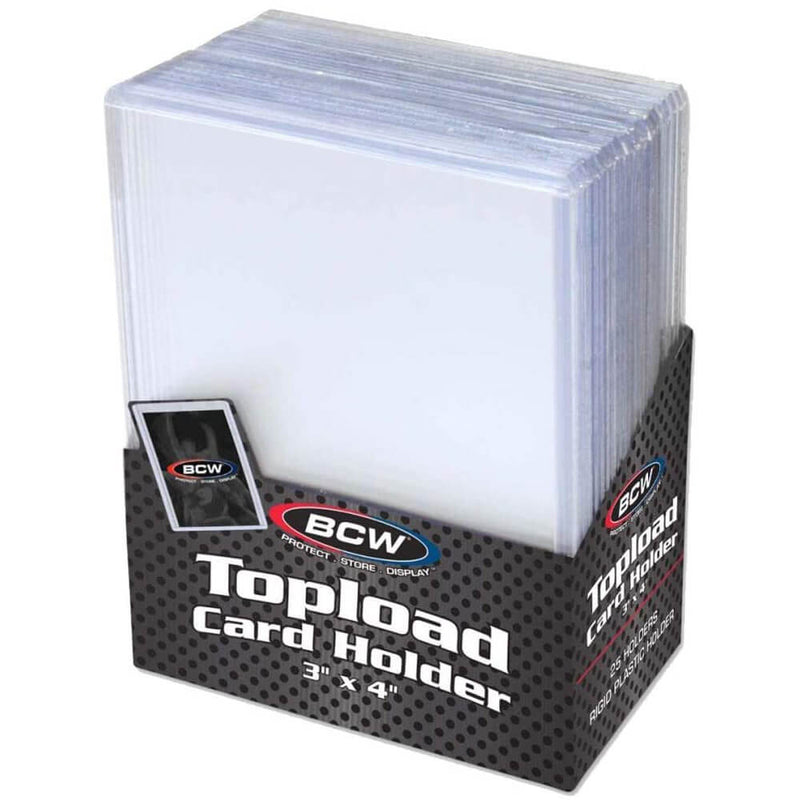 BCW Topload -kaarthouder (3 "x 4")
