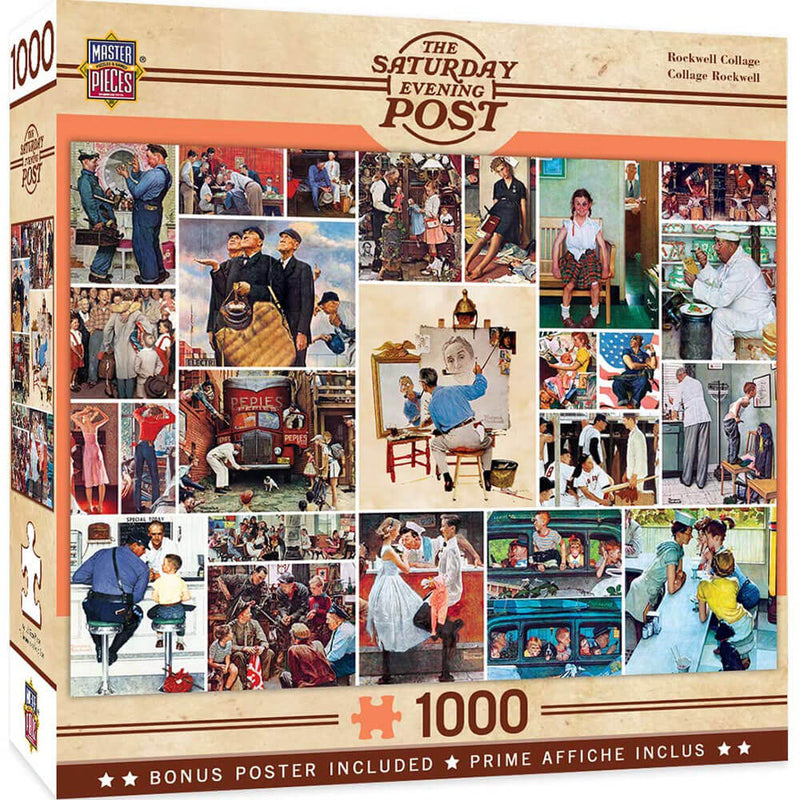 Das 1000-Teile-Puzzle der Saturday Evening Post