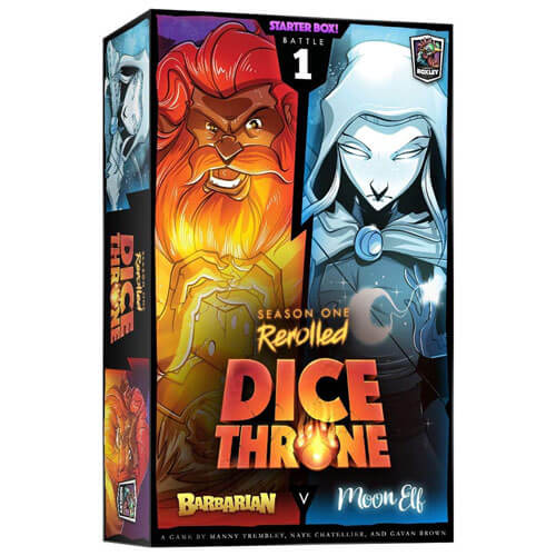 Dice Throne S1 Rerolled: Barbarian vs Moon Elf Box 1