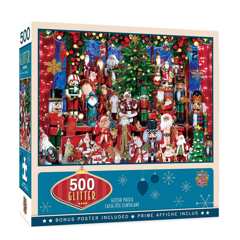 MP Holiday Glitter Puzzle (500 Teile)