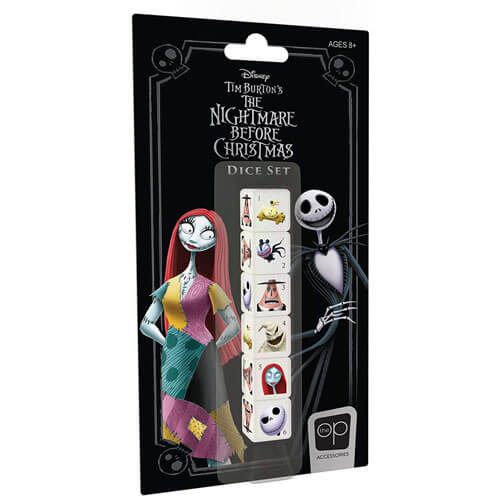 Disney Tim Burton's The Nightmare Before Christmas Dice Set