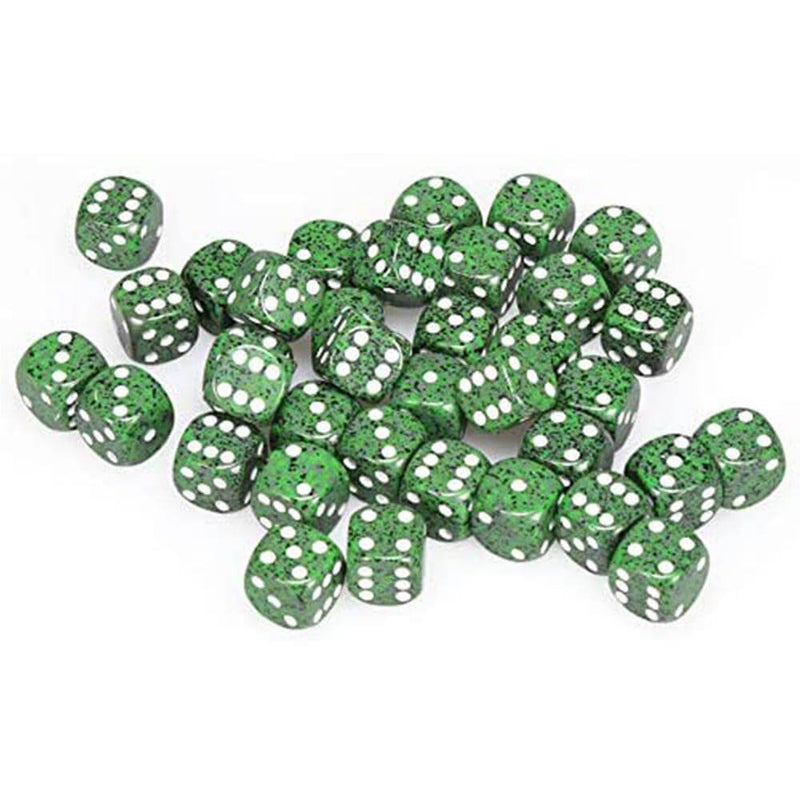 D6 Dés Mouchetés 12mm (36 Dés)