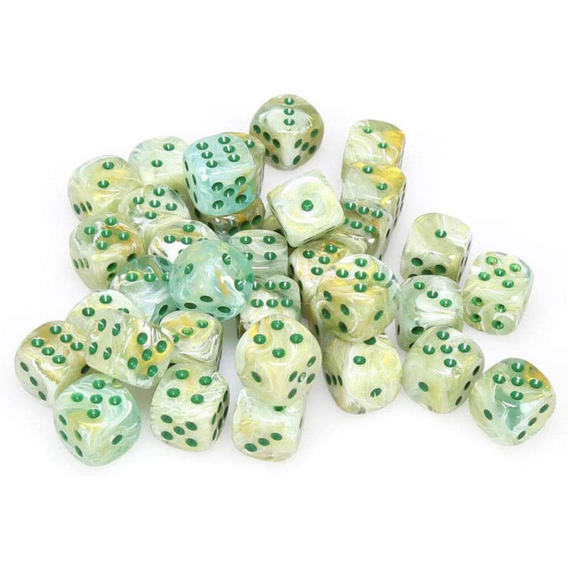 D6 Dice Marble 12mm (36 Dice)