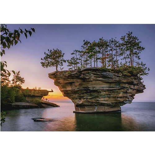 Funbox Puzzle Turnip Rock Michigan USA Puzzle (1000pcs)