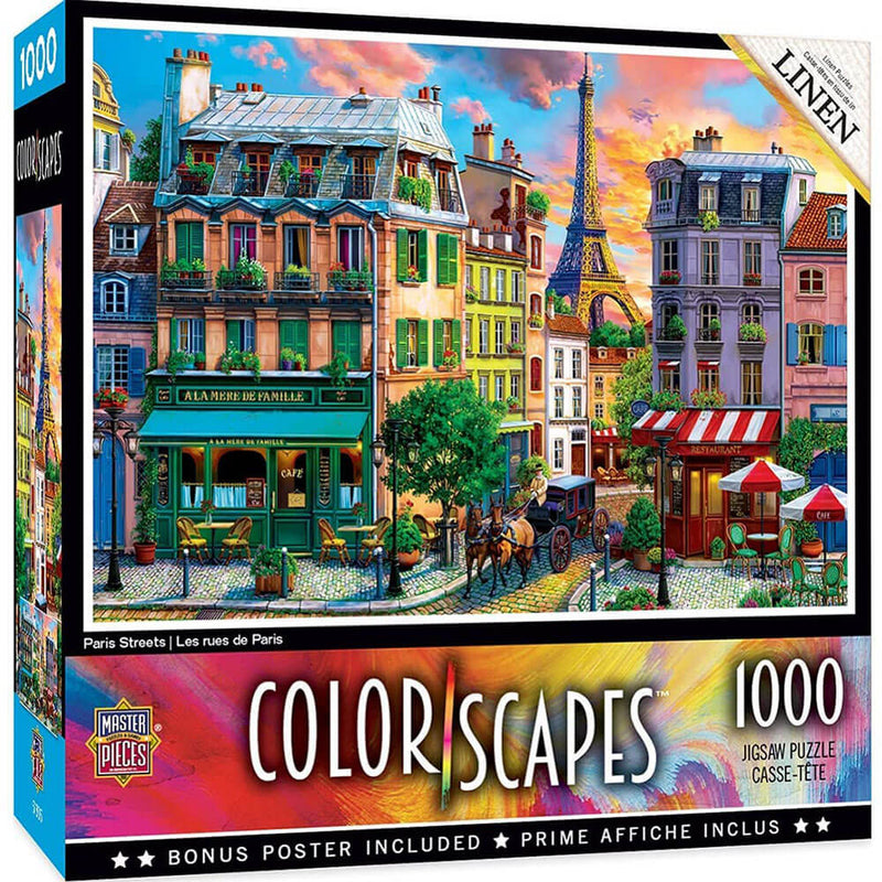 Casse-tête 1000 pièces MasterPieces Colorscapes