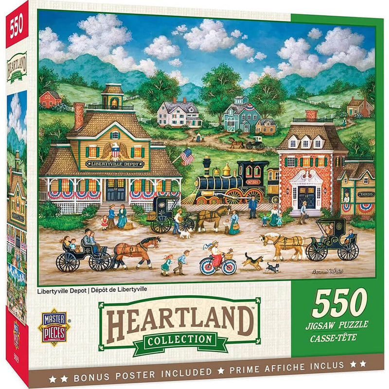 Casse-tête Heartland 550 pièces Masterpieces