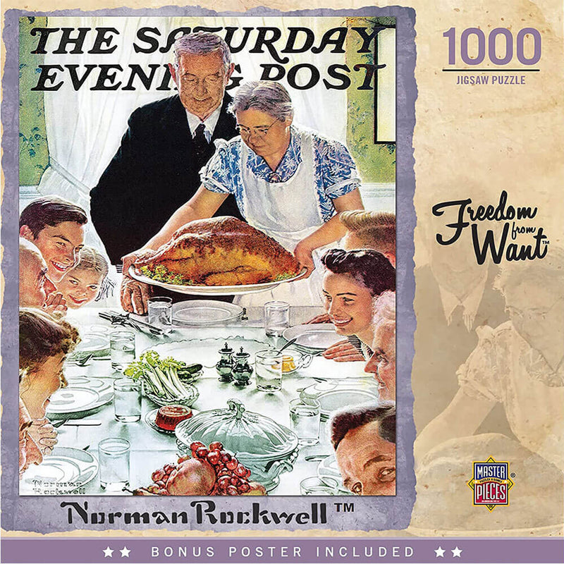 Saturday Evening Post 1000-Teile-Puzzle