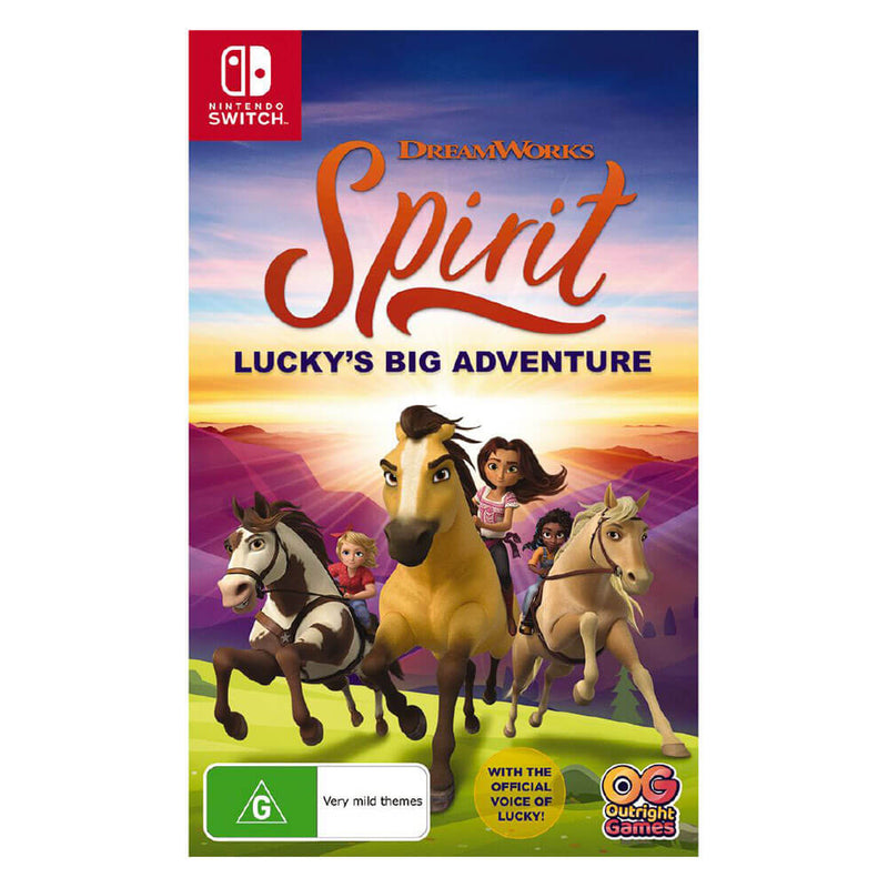 DreamWorks Spirit Lucky's Big Adventure Jeu vidéo