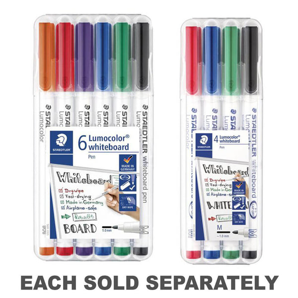 Staedtler Whiteboard Marker 1mm Assorted