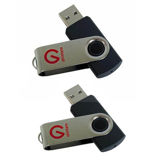 Shintaro Rotating Pocket Disk USB 2.0