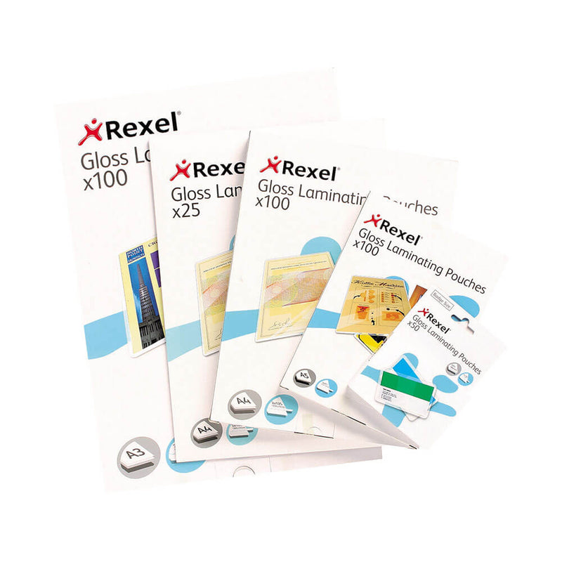 Rexel -laminerende zakjes A4 100pk
