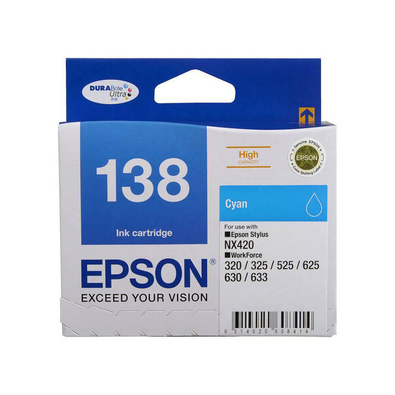 Epson High Yield Inkjet-Patrone T138