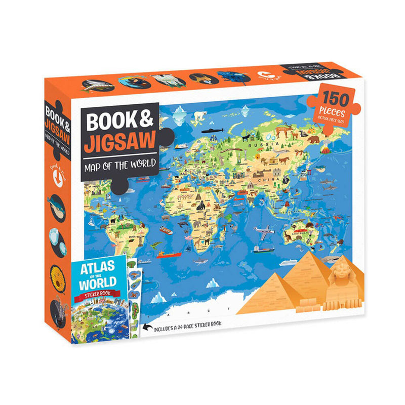 Mindbogglers 24 pagina's boek met jigsaw 150 stcs