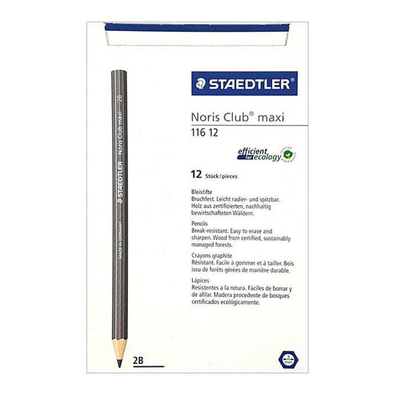 Staedtler Maxi Crayon à mine graphite 12pk 116