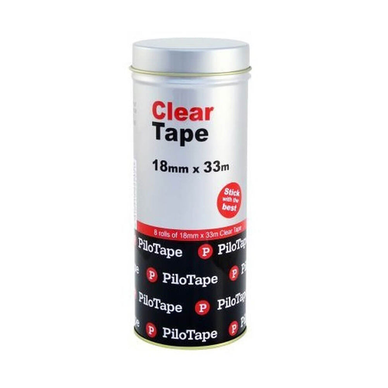 Ruban transparent Pilotape (8 rouleaux)