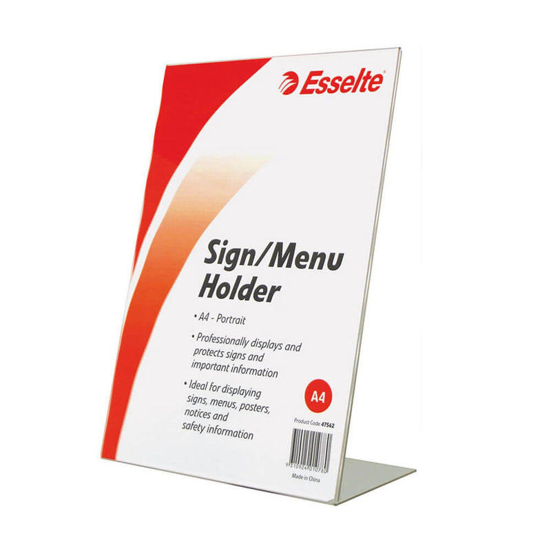 Esselte Porte-menu incliné A4