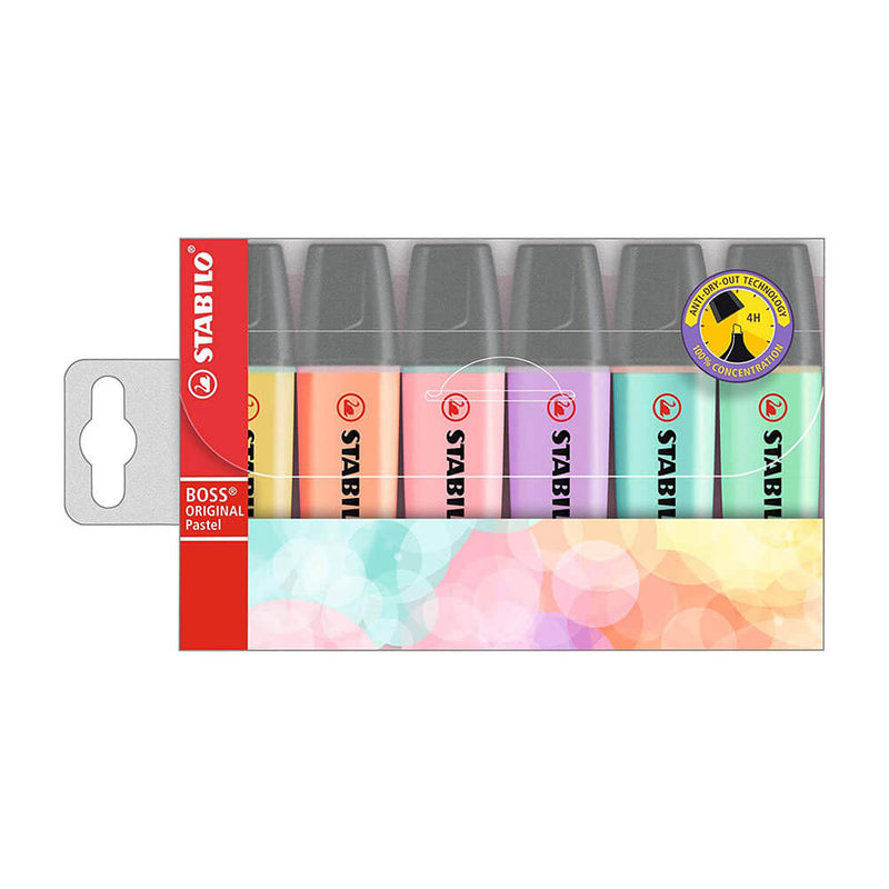 Stabilo Boss Textmarker Assorted Pastell