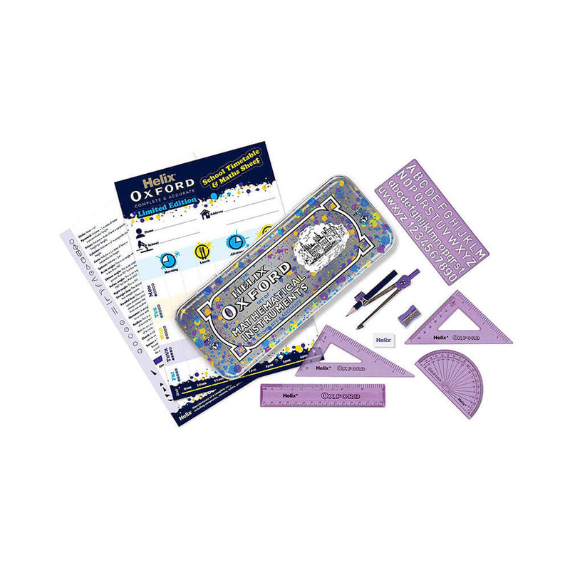 Helix Oxford Splash International Mathe-Set (9-teilig)