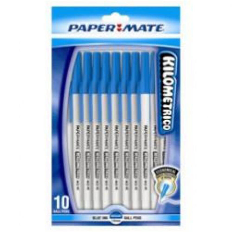 Paper Mate Kilometrico Kugelschreiber (Mittelblau)