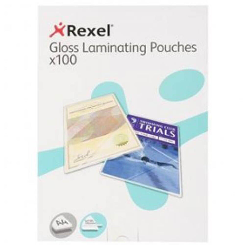 Rexel Gloss Laminating Pouches (A4)