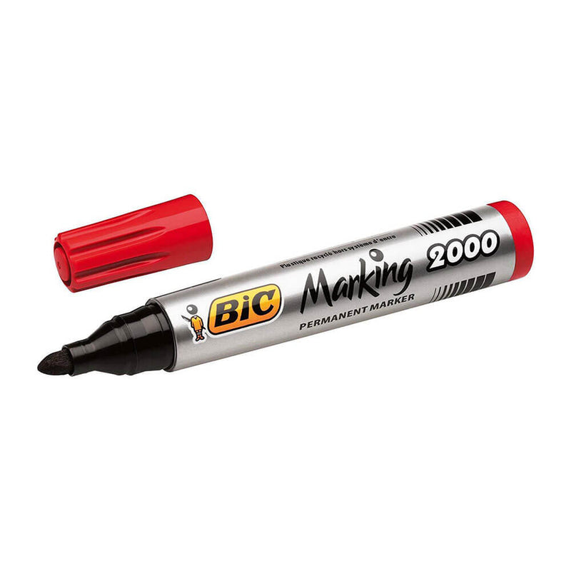 Marqueur permanent Bic Bullet Tip 12 pièces (1,7 mm)