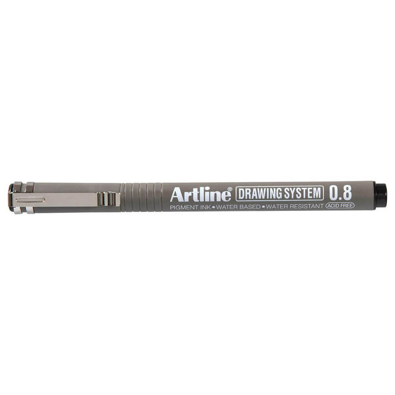 Artline Drawing System Pen 12pcs (zwart)