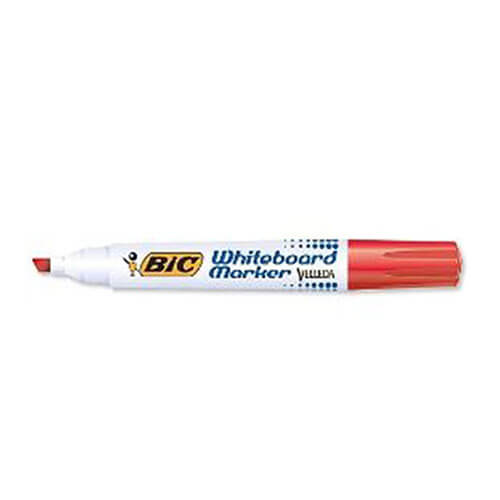 Bic Chisel Tip Whiteboard Marker (Box of 12)