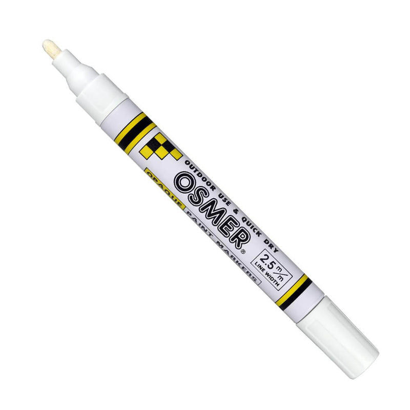 Osmer Paint Marker 12pcs (wit)