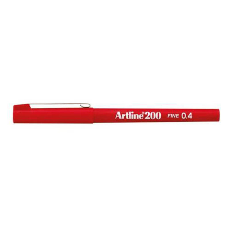 Stylo feutre Artline Fineliner 0,4 mm (boîte de 12)