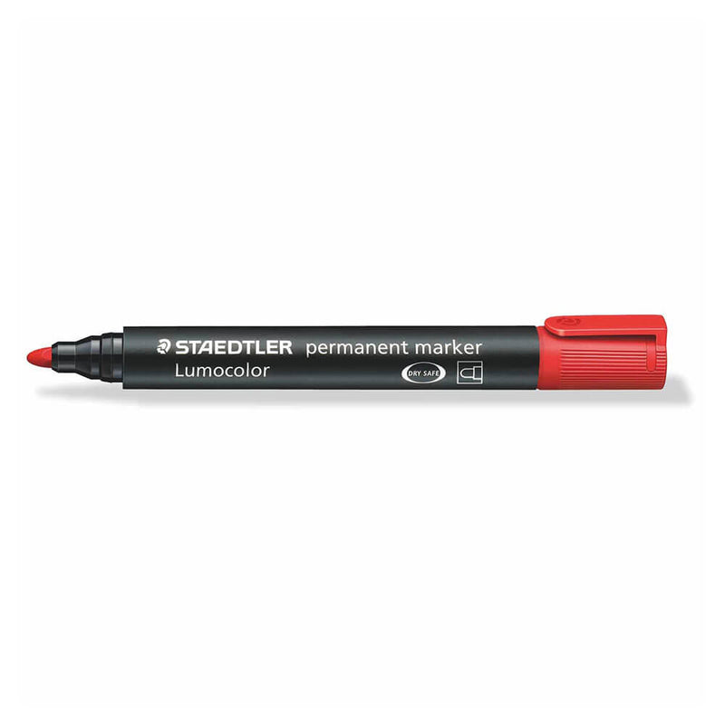 Staedtler Lumocolor Permanent-Kugelspitzenmarker, 10 Stück