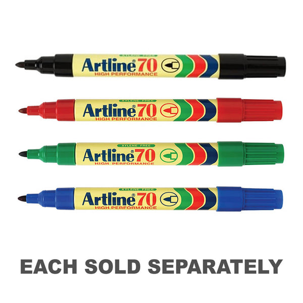 Artline Bullet Tip Permanent Marker 1.5mm (12pcs)