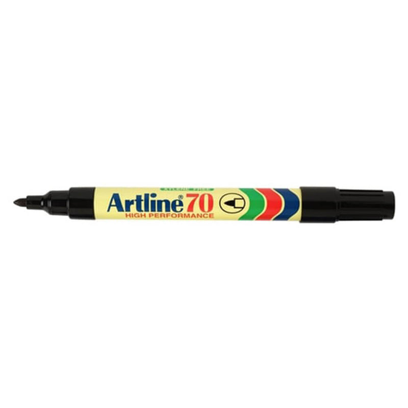 Artline Permanentmarker mit Rundspitze, 1,5 mm (12 Stück)