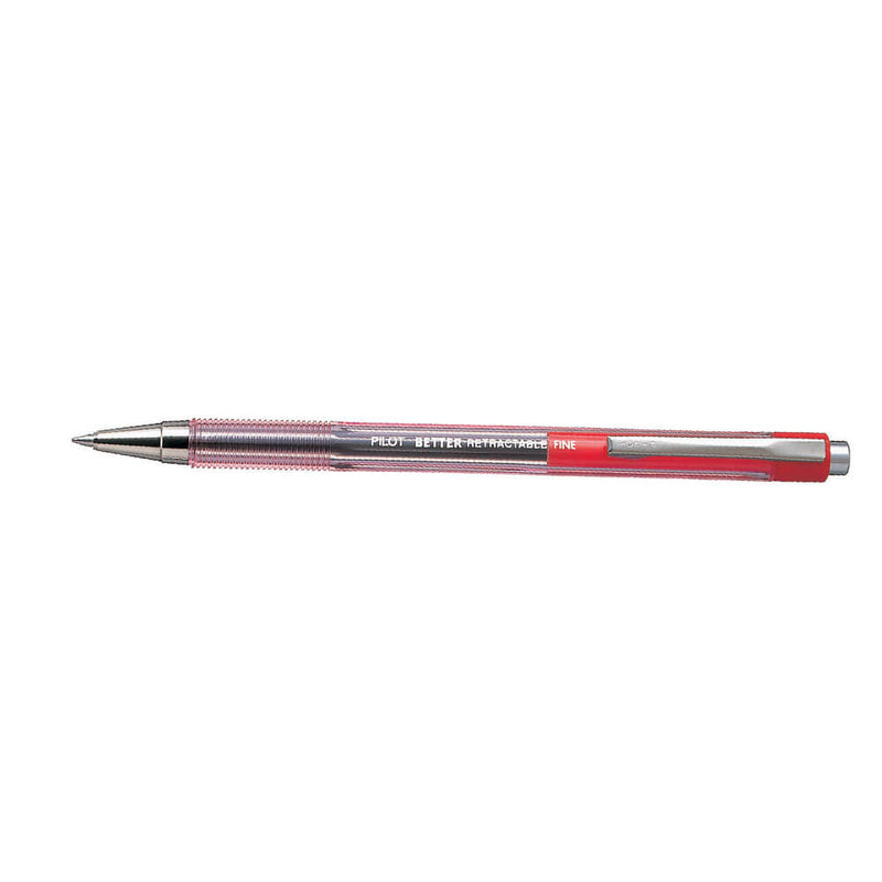 Pilot BP-145 Stylo à bille rétractable fin, paquet de 12