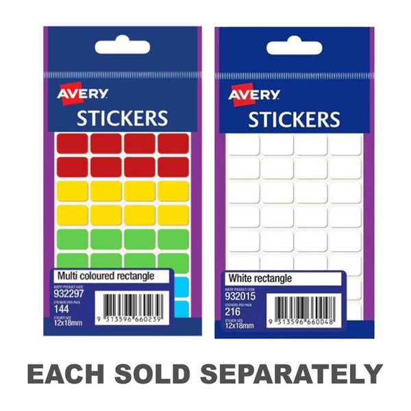 Avery Multi-purpose Rectangle Label (12x18)