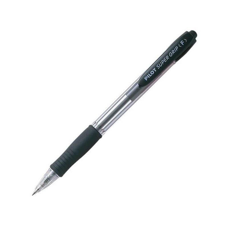 Stylo fin rétractable Pilot BPGP Super Grip, 12 pièces