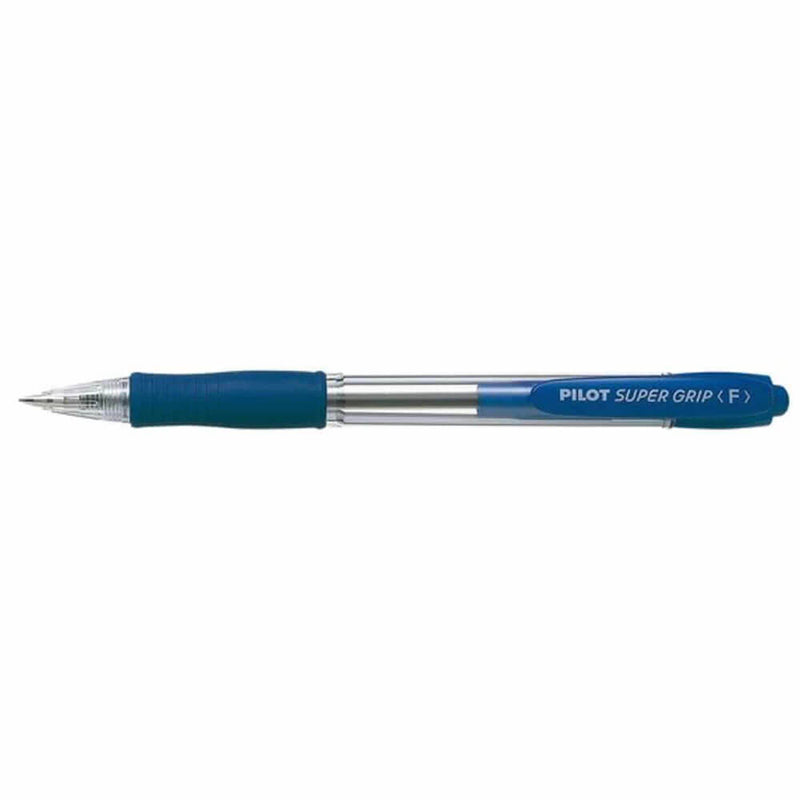 Stylo fin rétractable Pilot BPGP Super Grip, 12 pièces