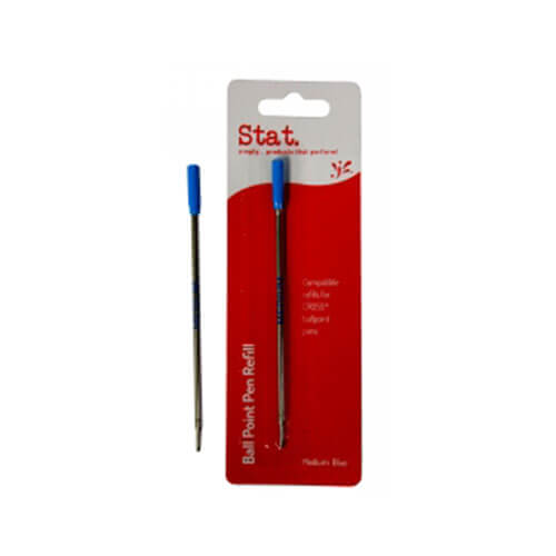 Stat Cross Ballpoint Pen Refill Medium (Pack of 10)