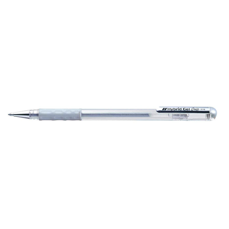 Pentel Hybrid Gel Grip Rollerball Pen (Box of 12)