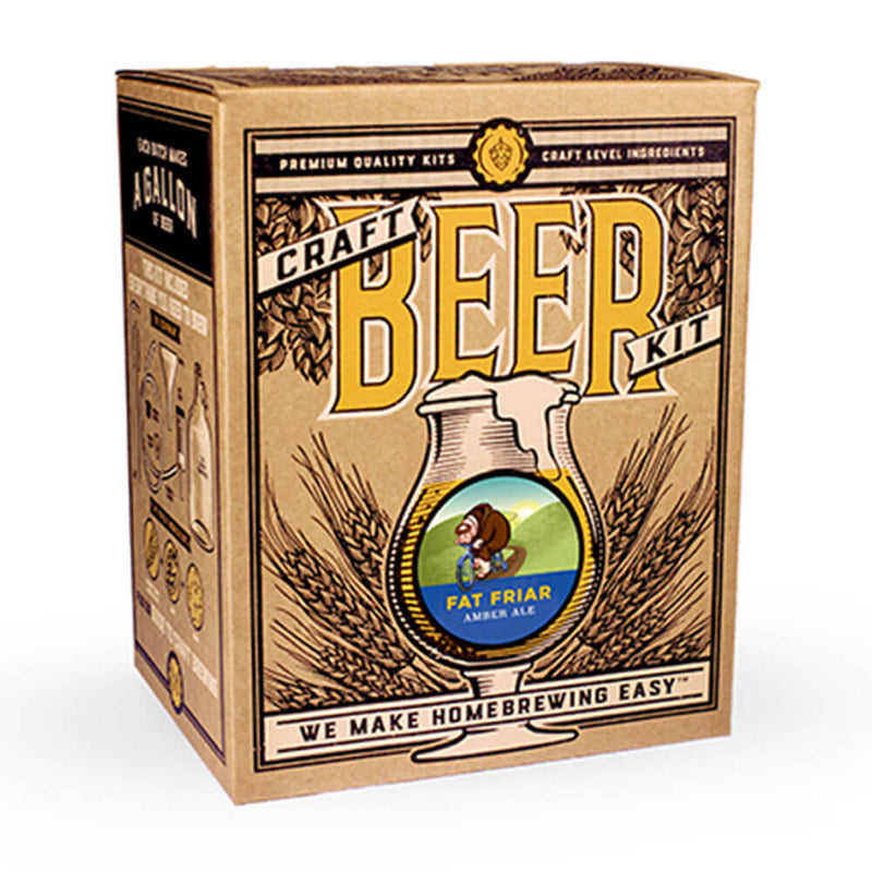 Fabriquer un kit de brassage Brew Fat Friar Amber Ale