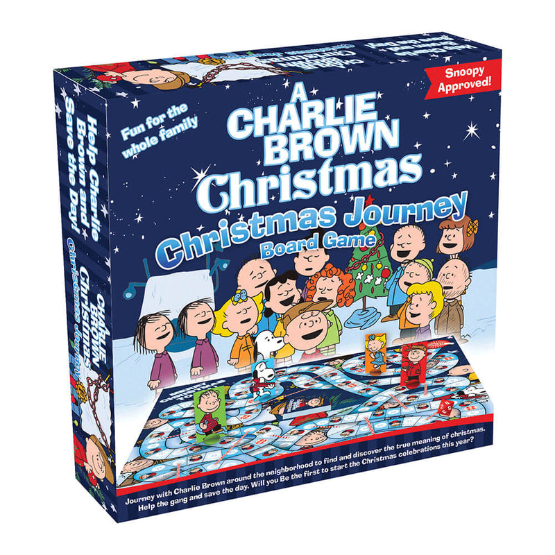 Charlie Brown Christmas Journey Board Game