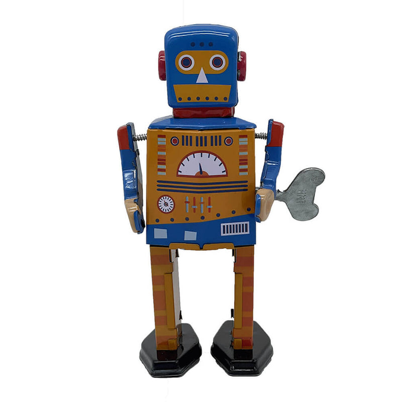 Mr. & Mrs. Tin Robot Toy 15 cm