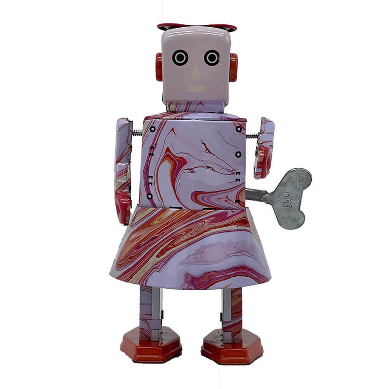 Mr. & Mrs. Tin Robot Toy 15 cm